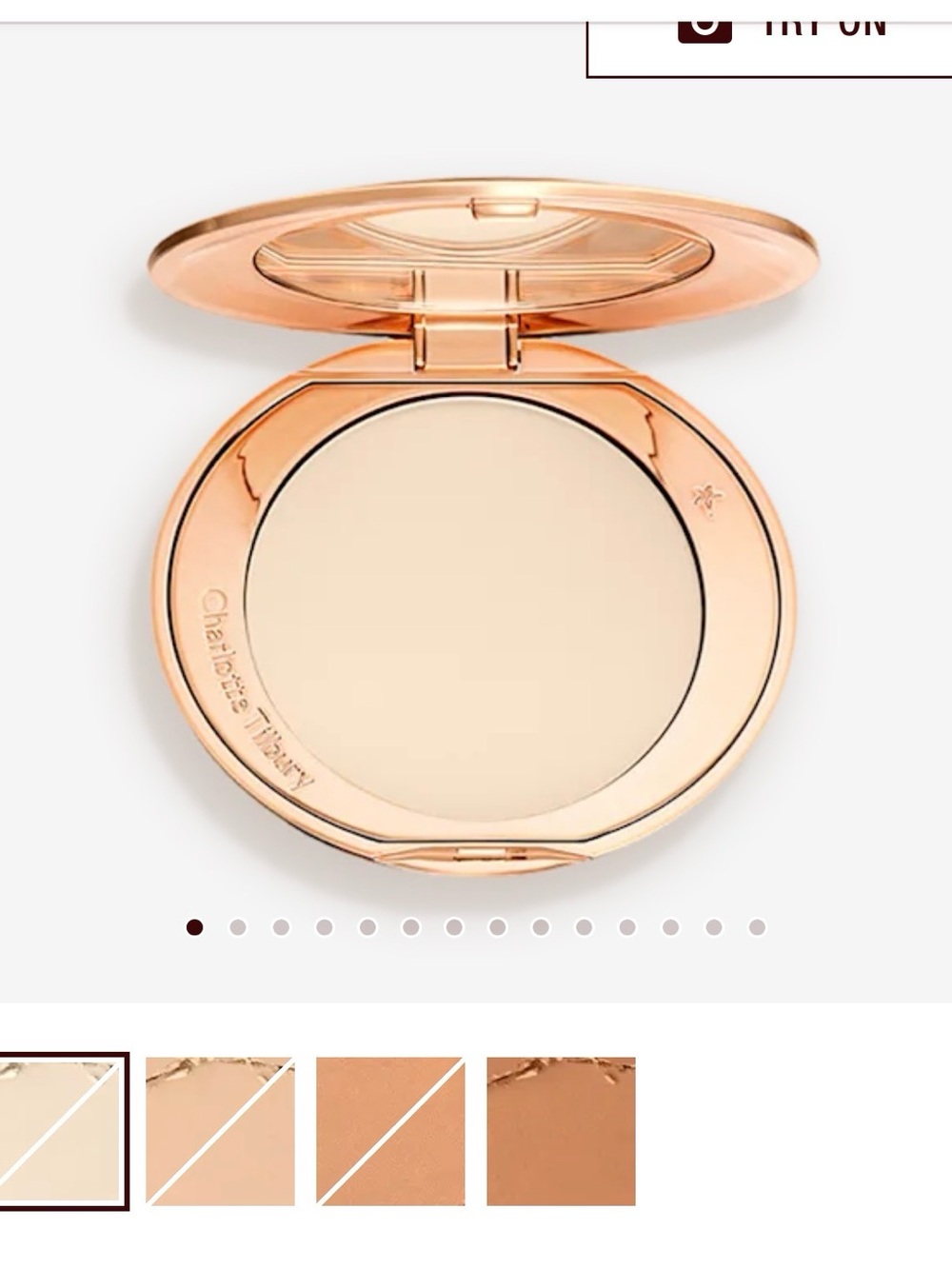 Charlotte Tilbury Airbrush Flawless Finish REFILL color 1 - Fair .28oz